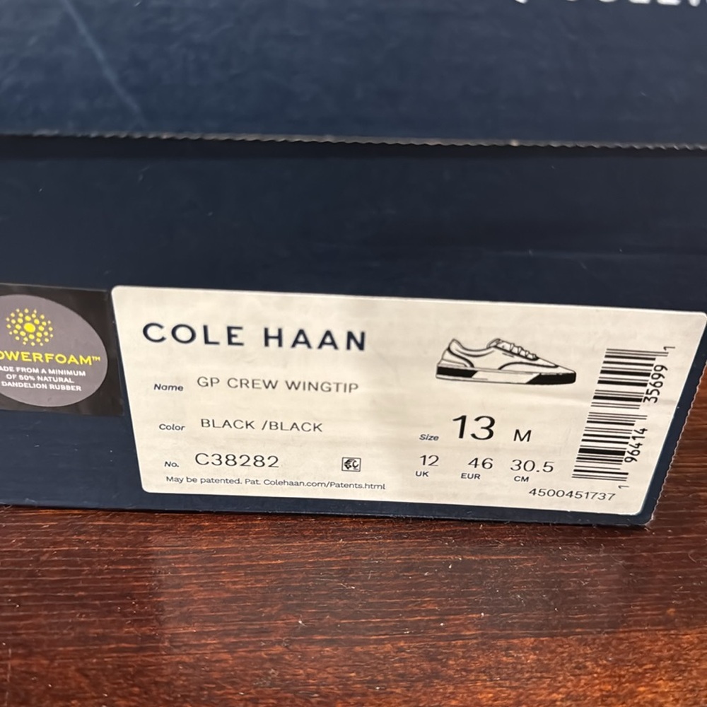 Cole Haan GP Crew wingtip size 13 brown - Picture 5 of 6